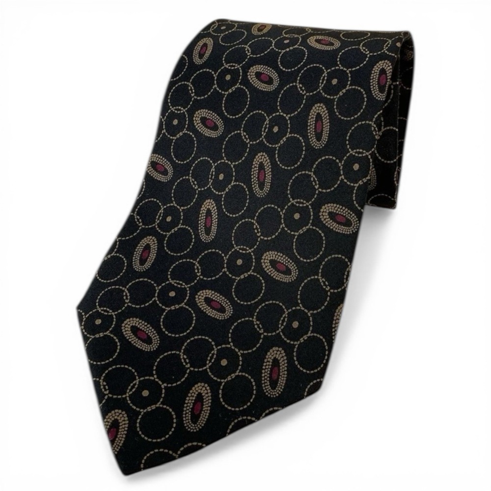 Valentino Cravatte 100% Silk Tie, Made in Italy Designer Business Work Suit